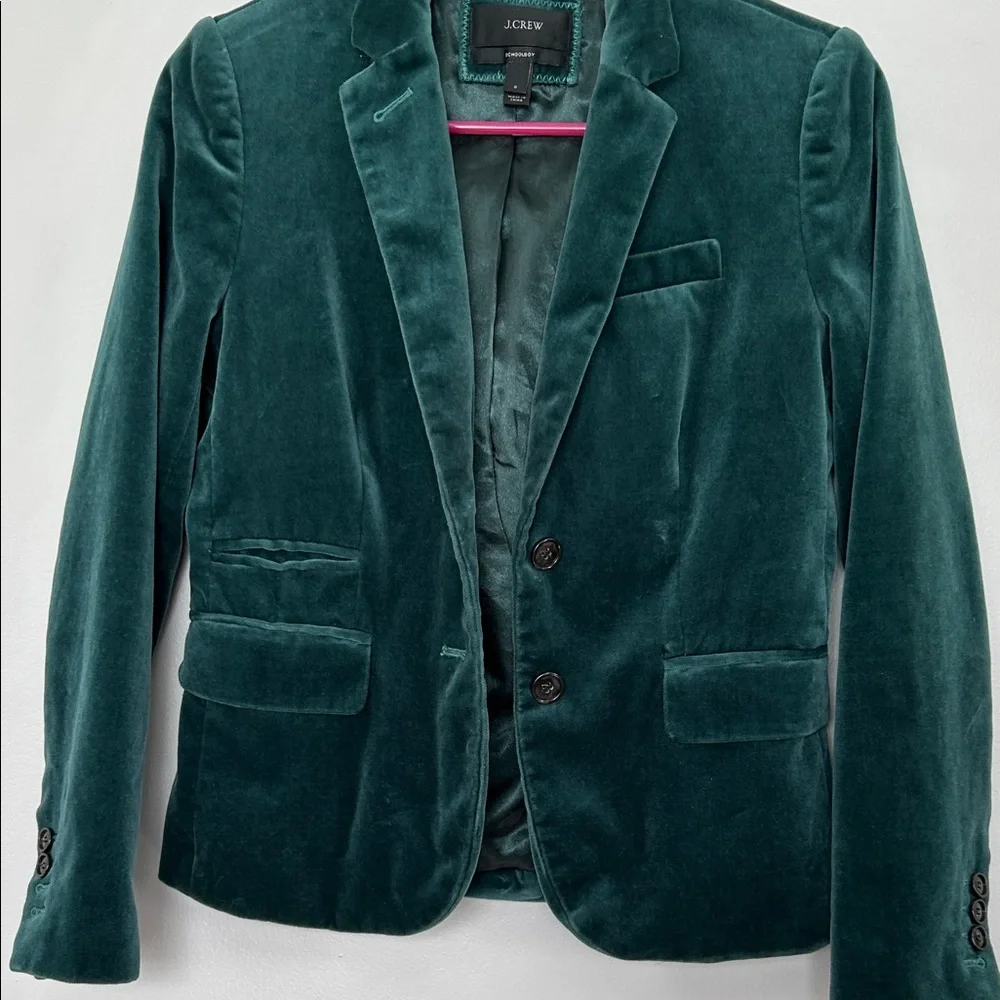 J Crew Velvet Schoolboy Blazer - Picture 14 of 14